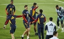 Día 1: Morata, Llorente y Azpilicueta, en el gimnasio