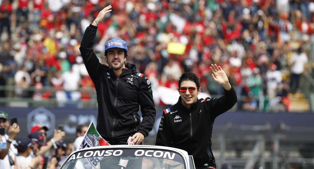 Ocon carga contra Alonso "Lo que dijo en los medios no fue agradable