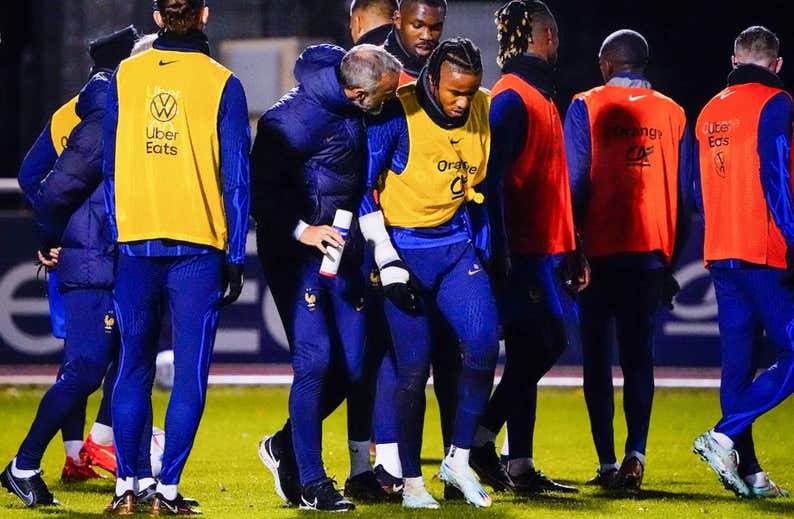 Nkunku se pierde el Mundial y Kolo Muani es su sustituto