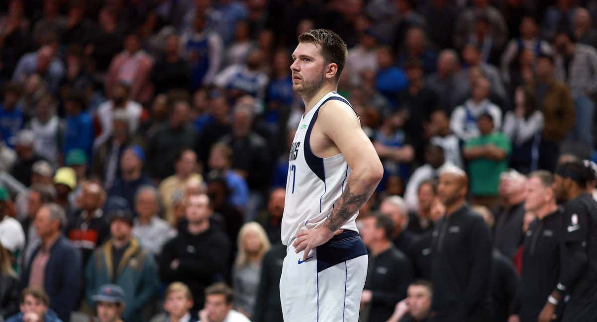 Luka Doncic, ayer. /GETTY