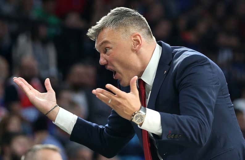 Alta tensión en el Barça: Jasikevicius expulsa a Kalinic del banquillo