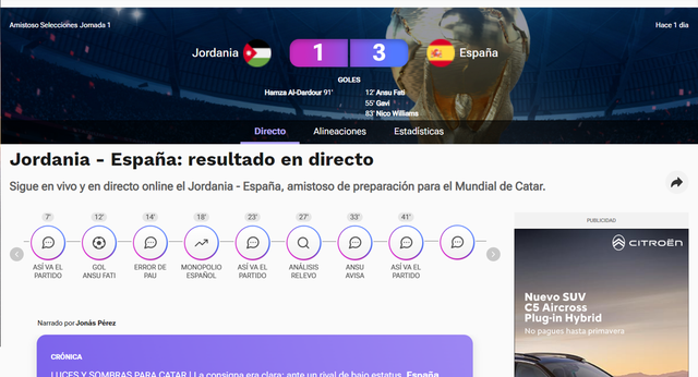 Relevo estrena hoy sus nuevos directos para el Mundial
