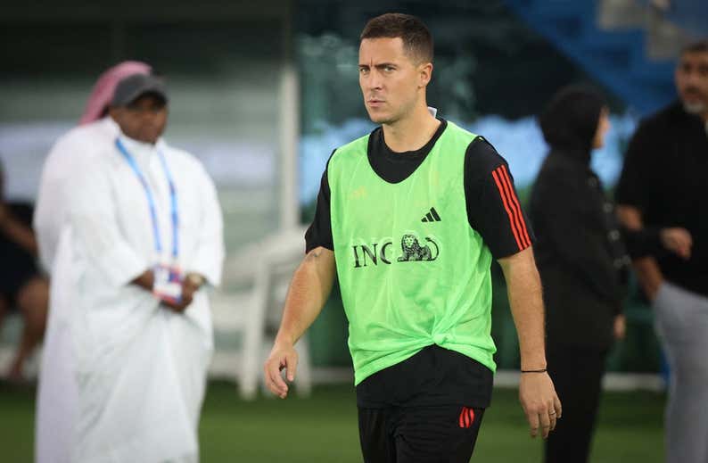 Hazard lo asume: “¿Si voy a volver al nivel de 2018? No lo creo...”