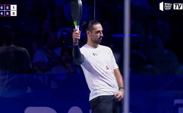 El gesto de Pablo Lijó a la afición argentina  CAPTURA TRANSMISIÓN WPT TV