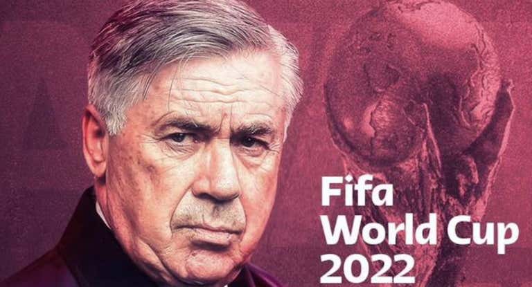 Ancelotti, en su anuncio como comentarista del Mundial.