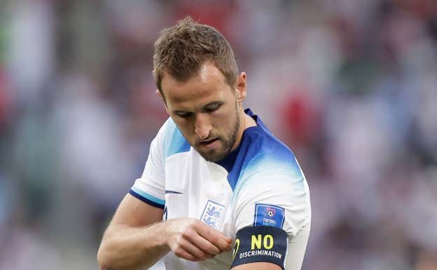 Harry Kane, con el brazalate alternativo  Getty Images