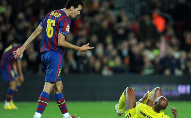 Busquets y Senna fueron rivales durante cinco temporadas.  EFE