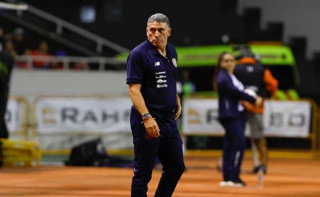 Luis Fernando Suárez, seleccionador de Costa Rica. Reuters