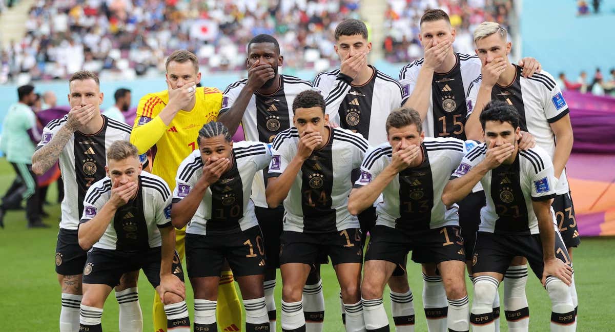 Alemania posa ante los medios gráficos.