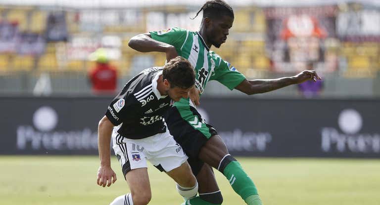 Paul en el último amistoso ante Colo-Colo.