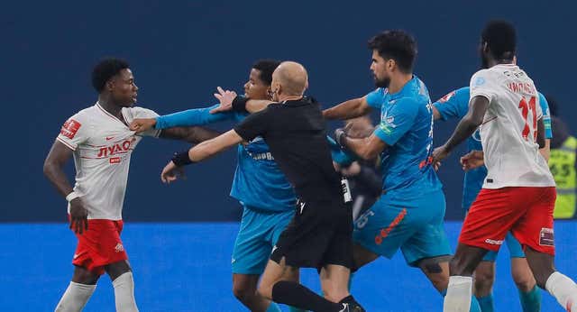 Batalla campal en la Copa de Rusia entre Spartak y Zenit