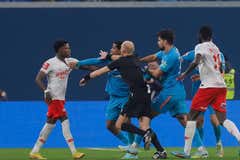 Batalla campal en la Copa de Rusia entre Spartak y Zenit