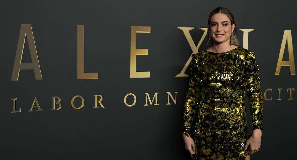 Alexia Putellas, en la presentación de su docuserie.