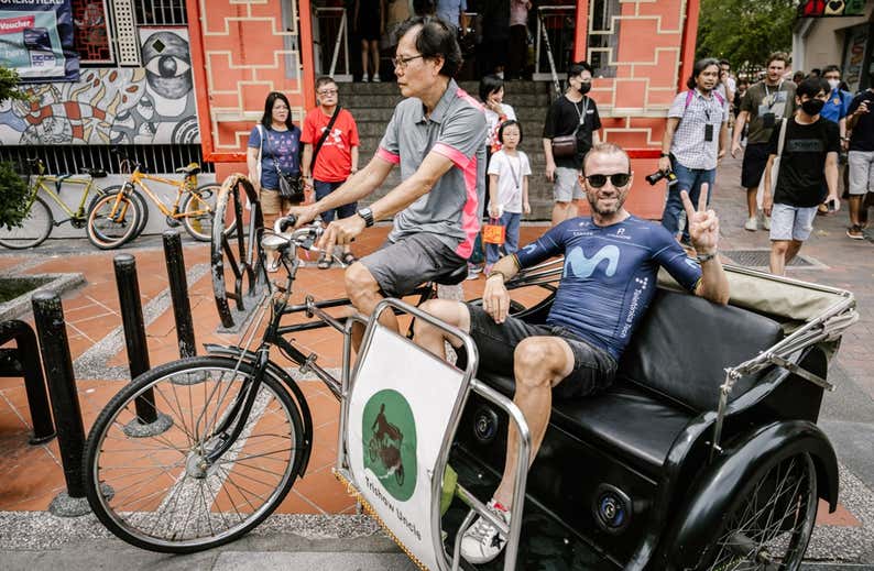 La Vuelta al Mundo de Valverde: 53.000 km en dos meses para despedirse del pelotón