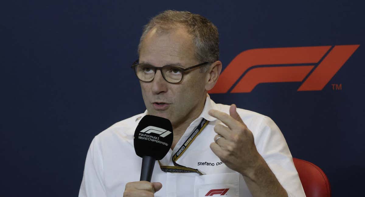 Stefano Domenicali, CEO de la F1, en el GP de Abu Dhabi. /Reuters