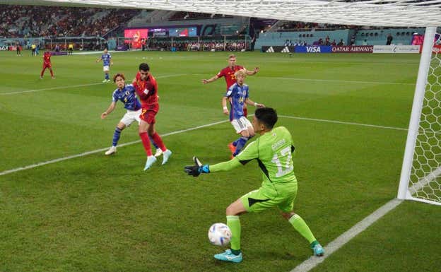Morata cabecea para el primer gol Reuters