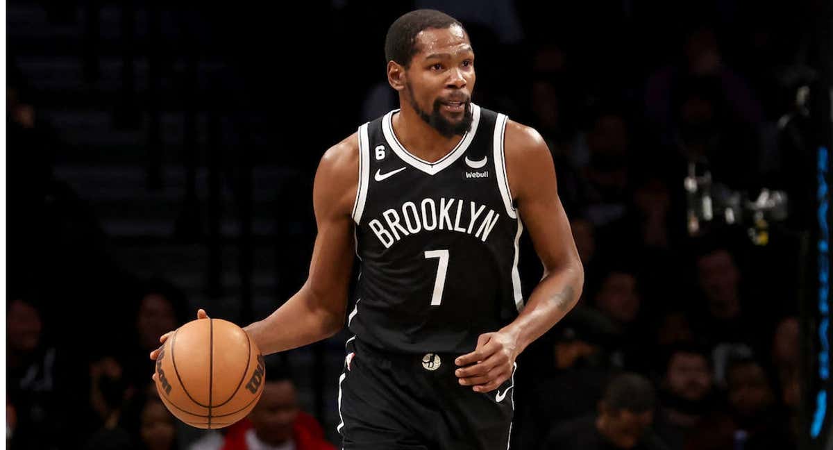 Kevin Durant, ayer ante los Wizards. /AFP