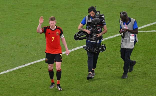 Kevin de Bruyne se despide de la afición belga AFP