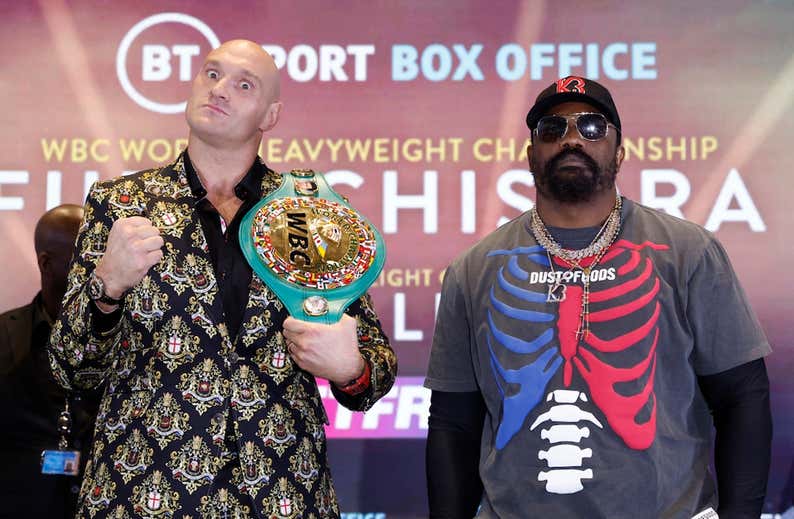 Fury reunirá mas de 60.000 personas en una pelea de rodaje
