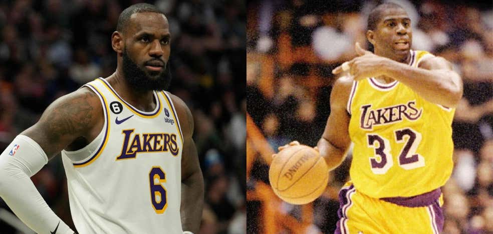 LeBron James surpasses Magic Johnson as the sixth most assisted player in NBA history