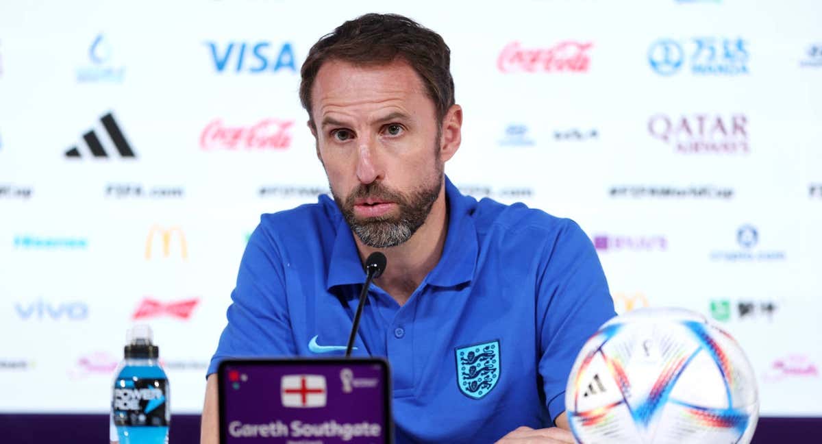 Gareth Southgate, seleccionador de Inglaterra.