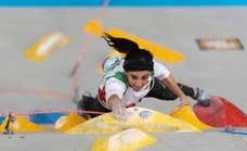 El régimen iraní derriba la casa de Elnaz Rekabi, la escaladora que compitió sin velo