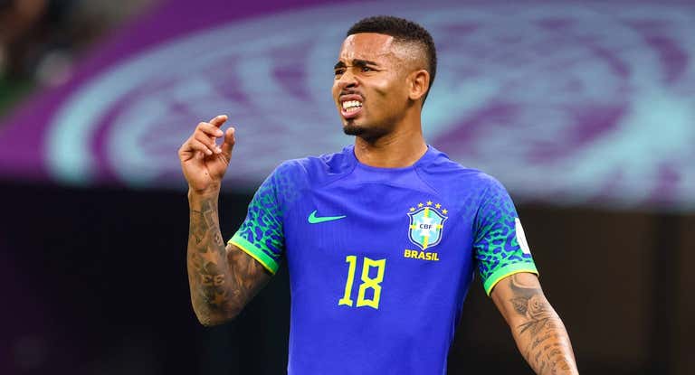 Gabriel Jesus, durante el Mundial.
