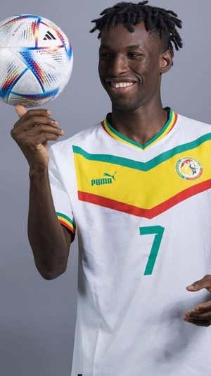 Nico Jackson, jugador de Senegal.  Nico Jackson