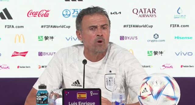 Las dos caras de Luis Enrique