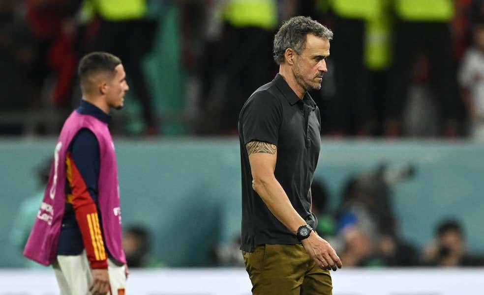 Luis Enrique: «No es el momento de hablar de mi futuro»