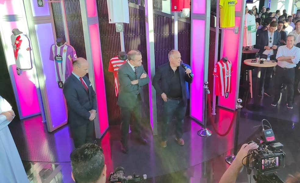 Javier Tebas: «No sé si esta temporada o la otra, pero Mbappé estará en LaLiga»