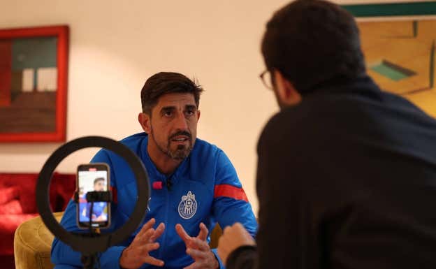 Paunovic, durante su entrevista en Relevo. Relevo
