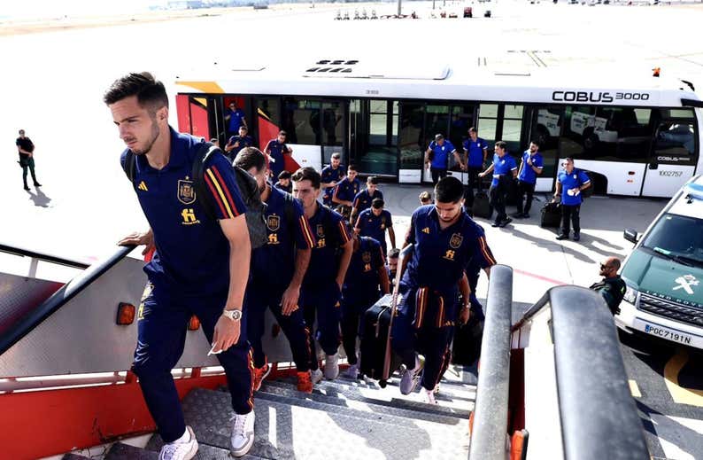 España ya está en Madrid