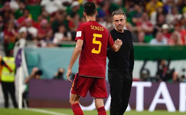 Imagen de la publicación de Instagram de Sergio Busquets.  IG @5sergiob