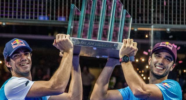 Galán y Lebrón cierran la temporada Premier Pádel mandando en Milán