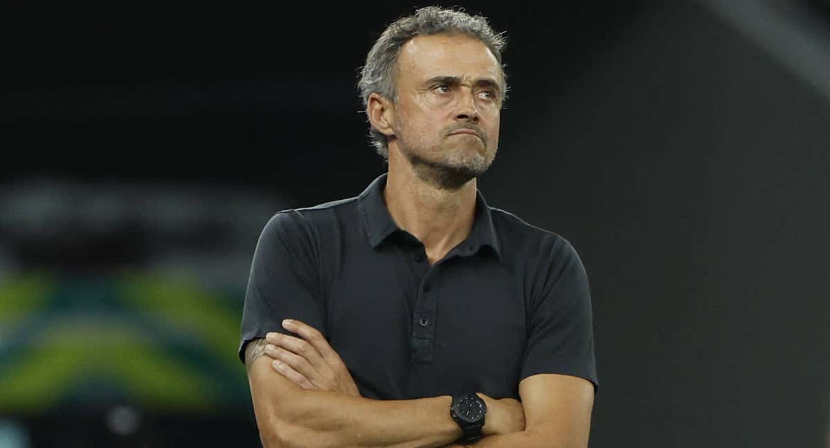 Luis Enrique ya no es seleccionador español./AFP