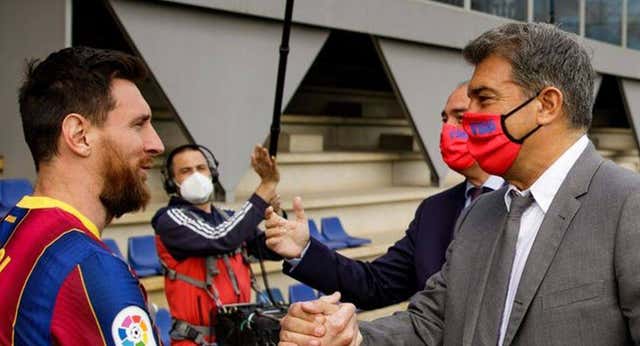¿Laporta y Messi, reconciliación a la vista en la final del Mundial?