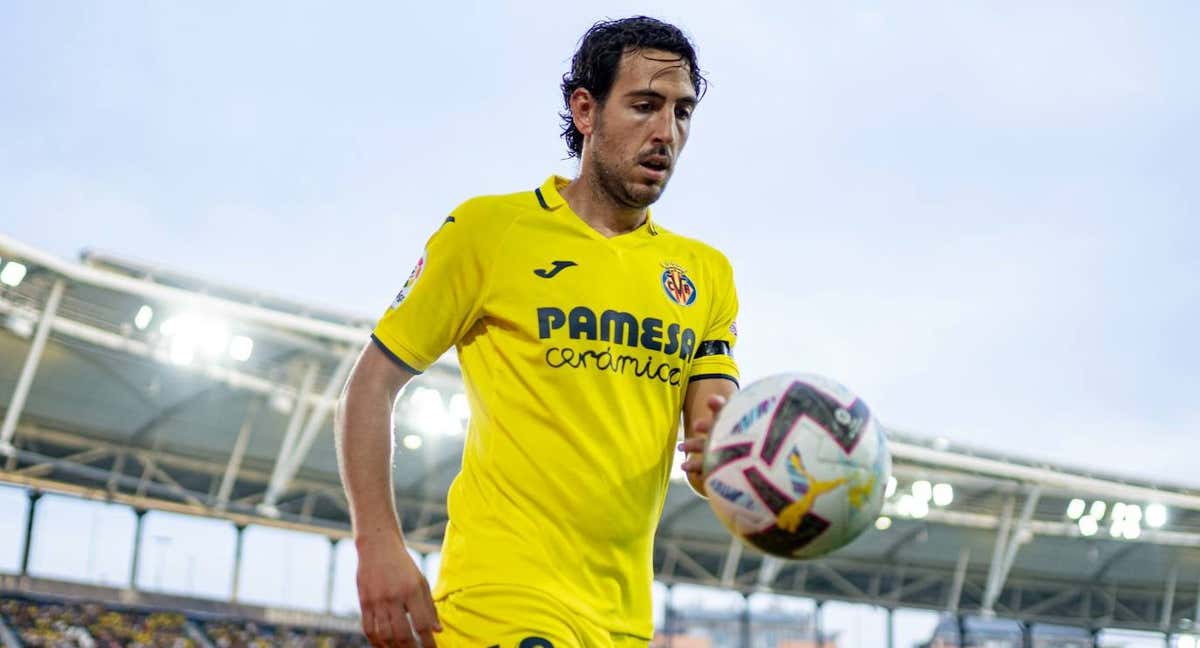 Dani Parejo con el Villarreal. /Villarreal C.F