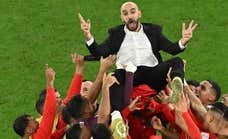 Regragui empezó sus lecciones como entrenador en Santander, con Kanouté y ante Beckham