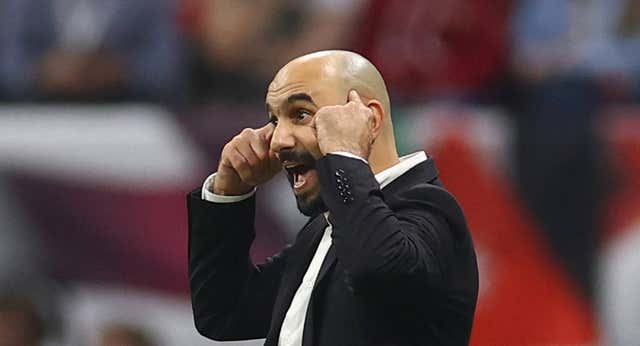 Regragui: «Viva España, que es un fútbol muy grande»