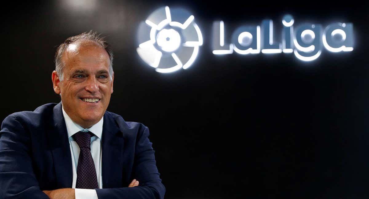 Javier Tebas, presidente de LaLiga. /REUTERS