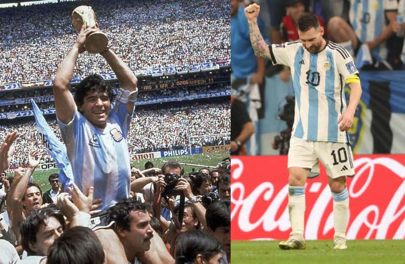 Diferencias y semejanzas entre las 'Argentinas' de Maradona y Messi