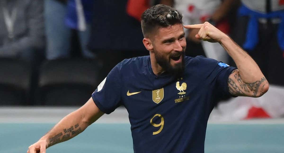 Giroud es uno de los ejemplos paradigmáticos de la teoría./REUTERS