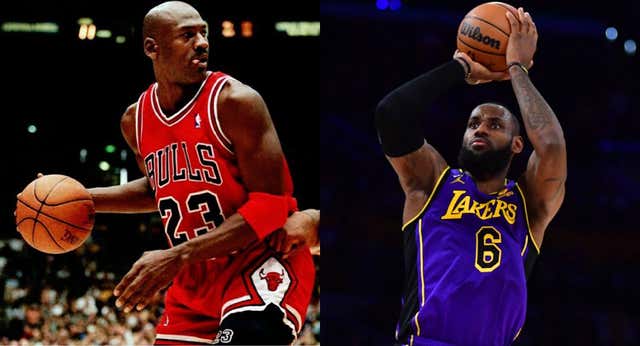 LeBron James aviva el debate con Michael Jordan igualando otro récord del mítico ’23’