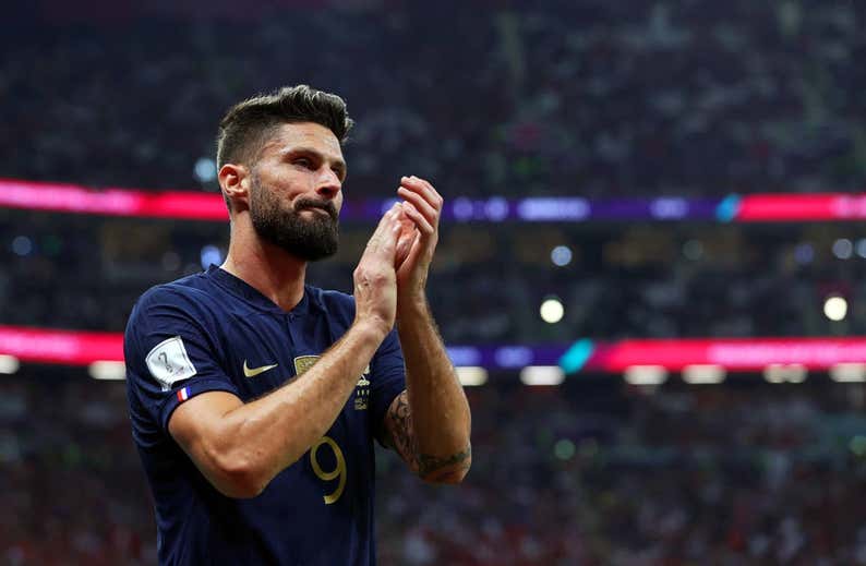 La duda en el once de Francia para la final, ¿Giroud o Thuram?