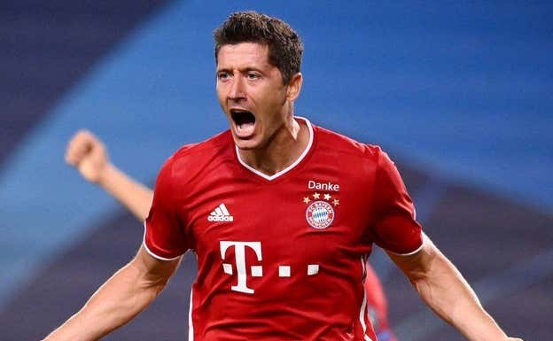 Lewandowski lo ganó todo como jugador del Bayern.  EFE