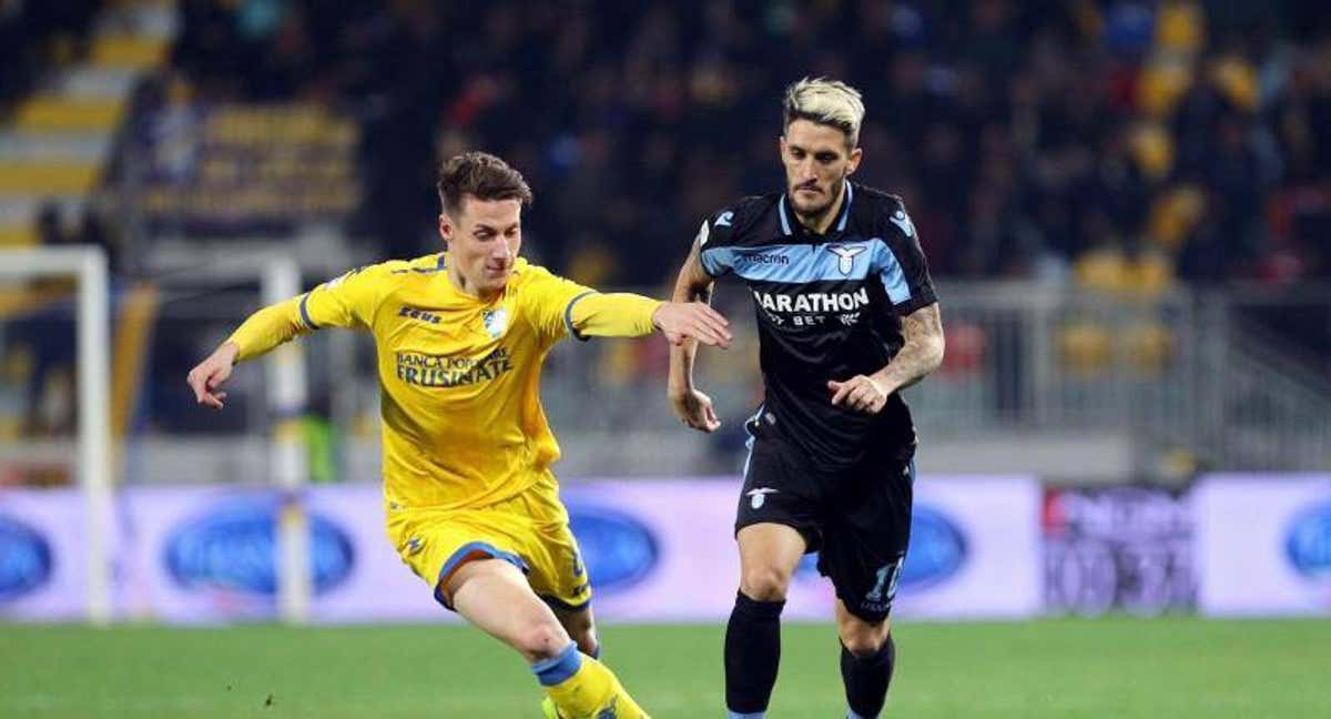 Luis Alberto, en un partido de la Lazio en la Serie A. /EFE
