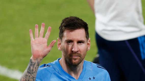 Messi, en una foto del pasado Mundial de Catar./