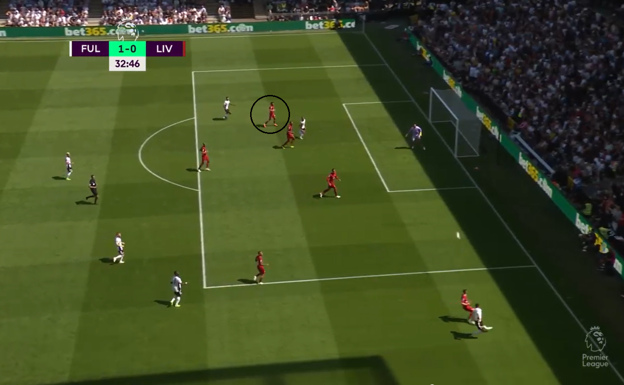 Trent no detecta la presencia de Mitrovic.