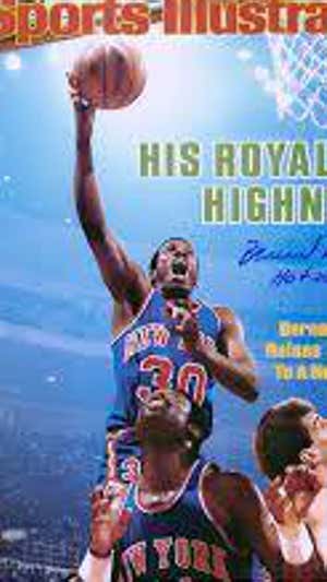 Portada de Sports Illustrated dedicada a Bernard King. Sports Illustrated